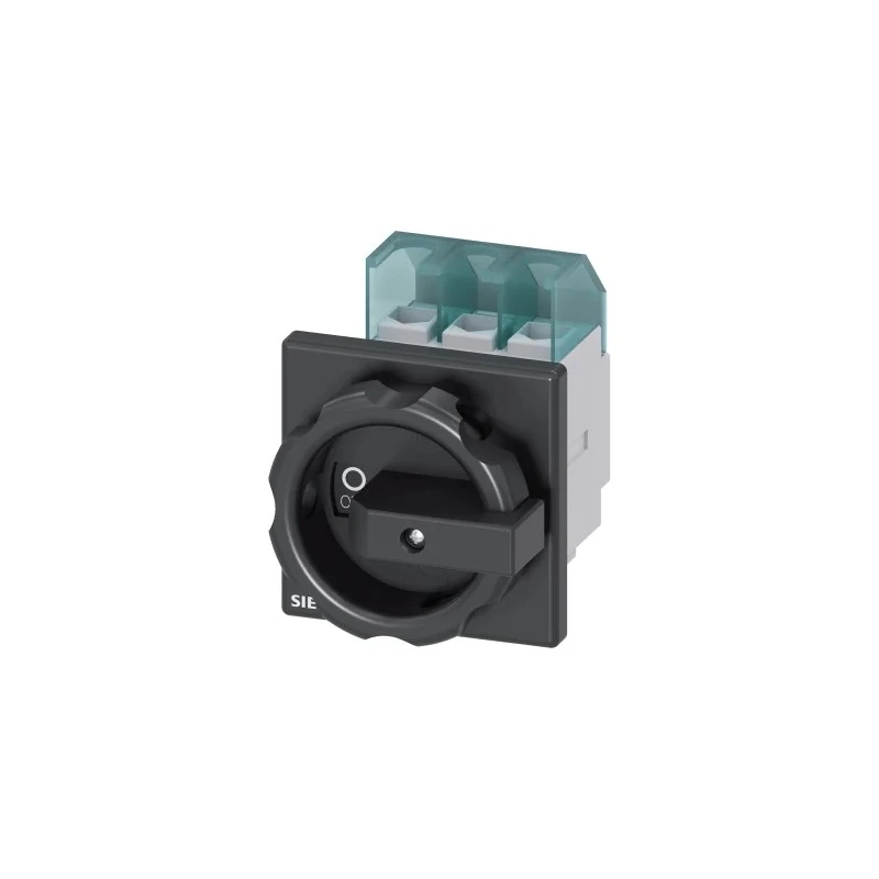 Siemens 3-Pole Panel Mount Isolator Switch 32A, 12 kW, IP65, 690V ac 