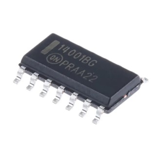 onsemi 4 2-Input NOR Logic Gate 14-Pin SOIC MC14001BDG