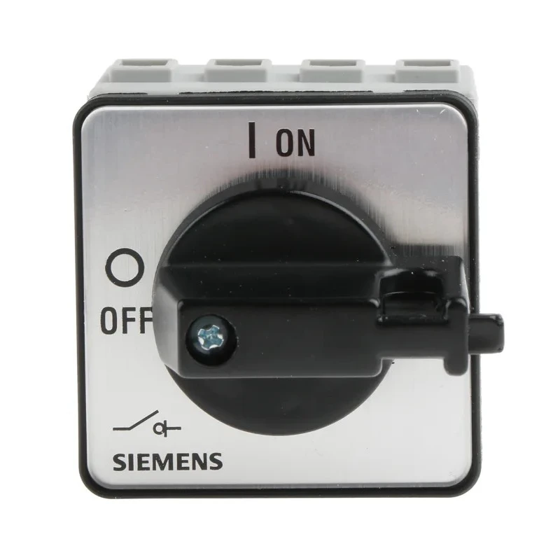 Siemens 3-Pole Panel Mount Isolator Switch IP65 690V AC 16A 8 kW 