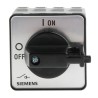 Siemens 3-Pole Panel Mount Isolator Switch IP65 690V AC 16A 8 kW