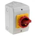 Siemens 3-Pole Front Isolator Switch IP65, 25A, 10 kW, 690V AC, Red Handle 