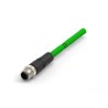 TE Connectivity TAD1414 Cat5e Ethernet Cable Shielded PVC Jacket Green 2m TAD14141111-020