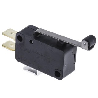 Crouzet Roller Lever Micro Switch, Tab Terminal, 16A, 250 V ac, SPCO 83160065