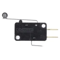 Crouzet Roller Lever Micro Switch, Tab Terminal, 16A, 250 V ac, SPCO 83160065