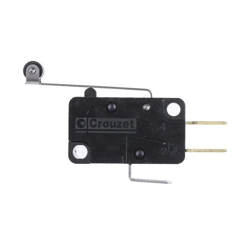 Crouzet Roller Lever Micro Switch, Tab Terminal, 16A, 250 V ac, SPCO 83160065