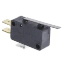 Crouzet Lever Micro Switch with Tab Terminal, 16A Current, 250V AC, Polyamide Housing, Miniature Microswitch 83160347