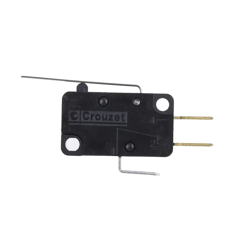 Crouzet Lever Micro Switch with Tab Terminal, 16A Current, 250V AC, Polyamide Housing, Miniature Microswitch 83160347