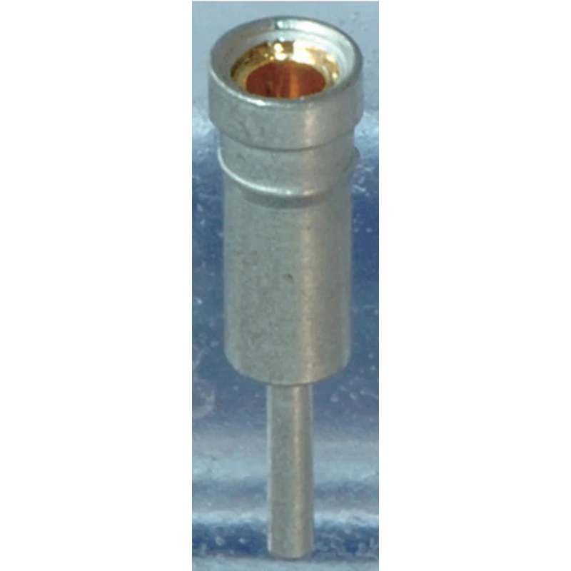 Mac 8 PD Series Straight Through Hole Socket Pin, 12A Current, Solder Termination, Beryllium Copper Alloy Contact PD-61