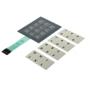 APEM  12 Key IP65 Matrix Keypad with Membrane Operation and 1,000,000 Mechanical Life IP65