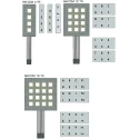 APEM  12 Key IP65 Matrix Keypad with Membrane Operation and 1,000,000 Mechanical Life IP65