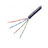 Van Damme Cat6 Ethernet Cable Unshielded Solid Conductor Thermoplastic Vulcanisate Jacket 100 m