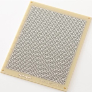 Sunhayato Double-Sided Matrix Board FR4 Epoxy Glass Fabric Laminate 160mm x 115mm 1.6mm Thickness ICB-96GHD-PBF