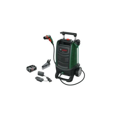 Bosch High Pressure Cordless Electric Pressure Washer 18V, 20 bar, 186 L/h Flow Rate 06008B6171