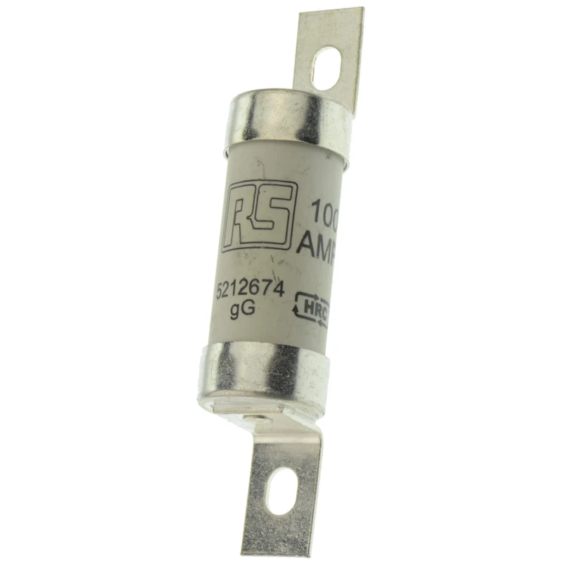 RS PRO 100A British Standard Fuse A3 550V AC High Rupture Capacity, 73.5 mm 521-2674