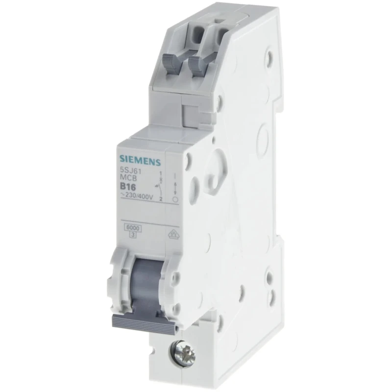 Siemens SENTRON Miniature Circuit Breaker, 1-Pole, 13A, Type B, 400V AC, 60V DC, 6 kA Breaking Capacity 5SJ6113-6KS