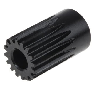 RS PRO Steel 16 Teeth Spur Gear, 1 Module, 8mm Bore, 16 mm Pitch Diameter, 18 mm Hub Diameter 521-6222