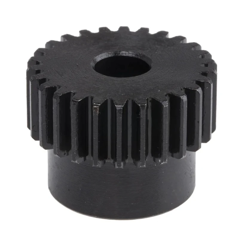 RS PRO Steel 26 Teeth Spur Gear, 1 Module, 8mm Bore, 26 mm Pitch Diameter, 22 mm Hub Diameter 521-6288