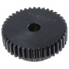 RS PRO Steel 40 Teeth Spur Gear 1.5 Module 12mm Bore 60mm Pitch Diameter 45mm Hub Diameter 521-6496