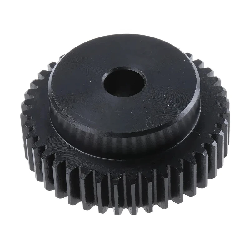 RS PRO Steel 40 Teeth Spur Gear 1.5 Module 12mm Bore 60mm Pitch Diameter 45mm Hub Diameter 521-6496