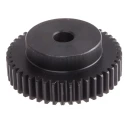 RS PRO Steel 44 Teeth Spur Gear, 1.5 Module, 12mm Bore, 66mm Pitch Diameter, 45mm Hub Diameter 521-6503