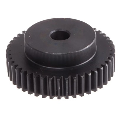 RS PRO Steel 44 Teeth Spur Gear, 1.5 Module, 12mm Bore, 66mm Pitch Diameter, 45mm Hub Diameter 521-6503