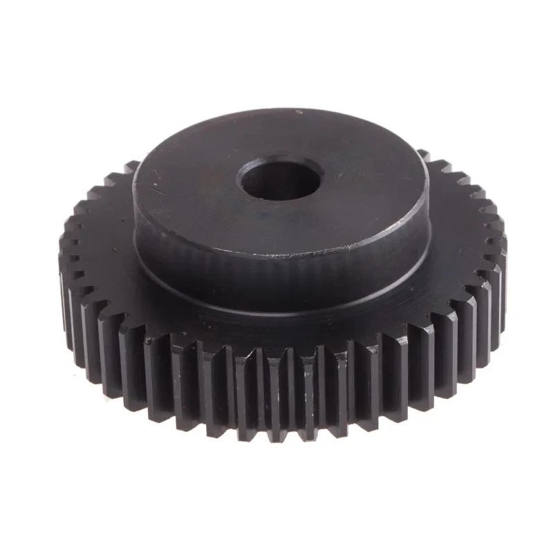 RS PRO Steel 44 Teeth Spur Gear, 1.5 Module, 12mm Bore, 66mm Pitch Diameter, 45mm Hub Diameter 521-6503