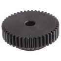 RS PRO Steel 44 Teeth Spur Gear, 1.5 Module, 12mm Bore, 66mm Pitch Diameter, 45mm Hub Diameter 521-6503