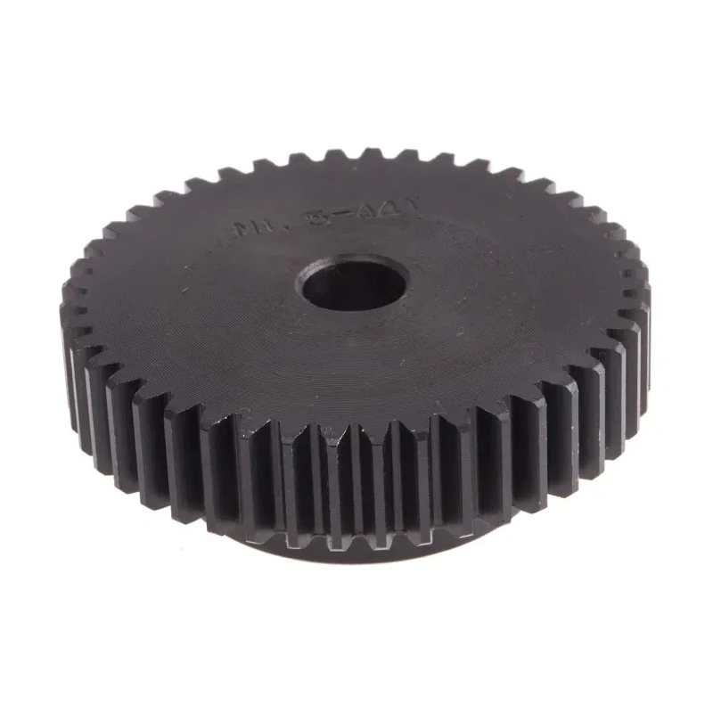 RS PRO Steel 44 Teeth Spur Gear, 1.5 Module, 12mm Bore, 66mm Pitch Diameter, 45mm Hub Diameter 521-6503