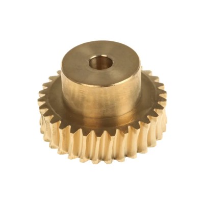 NEUTRAL Bronze 1 Module Worm Wheel Gear 30 Tooth 20 mm Hub Diameter 30.24 mm Pitch Diameter 20 mm Face Width 521-6941