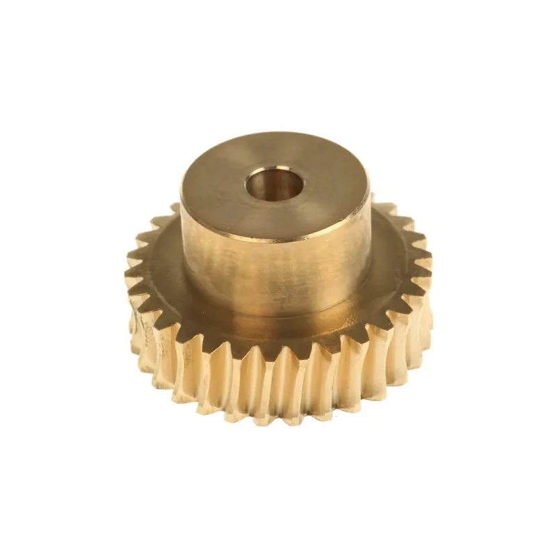 NEUTRAL Bronze 1 Module Worm Wheel Gear 30 Tooth 20 mm Hub Diameter 30.24 mm Pitch Diameter 20 mm Face Width 521-6941