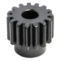 RS PRO Steel 15 Teeth Spur Gear 2 Module 12mm Bore 30 mm Pitch Diameter 24 mm Hub Diameter 521-6553