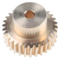 RS PRO Steel Worm Wheel Gear 1 Module, Pressure Angle 20°, Standards DIN 3962, DIN 3963 Grade 9 521-6957