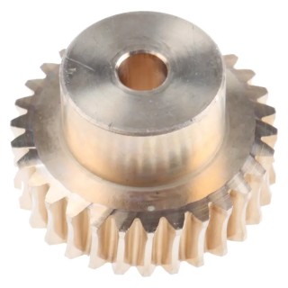 RS PRO Steel Worm Wheel Gear 1 Module, Pressure Angle 20°, Standards DIN 3962, DIN 3963 Grade 9 521-6957