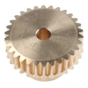 RS PRO Steel Worm Wheel Gear 1 Module, Pressure Angle 20°, Standards DIN 3962, DIN 3963 Grade 9 521-6957
