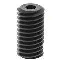 NEUTRAL Bronze Steel 0.8 Module Worm Gear 30mm Long 14mm Pitch Diameter 20° Pressure Angle 521-6812