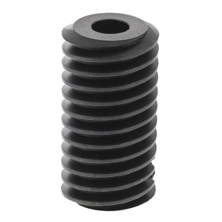 NEUTRAL Bronze Steel 0.8 Module Worm Gear 30mm Long 14mm Pitch Diameter 20° Pressure Angle 521-6812
