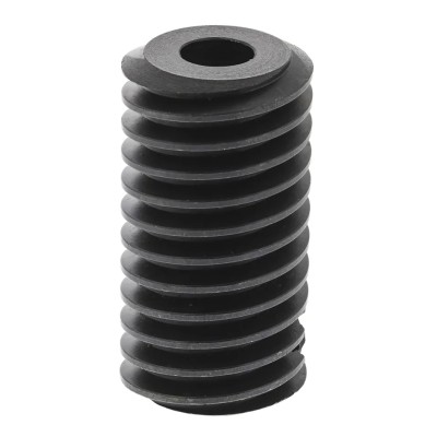 NEUTRAL Bronze Steel 0.8 Module Worm Gear 30mm Long 14mm Pitch Diameter 20° Pressure Angle 521-6812