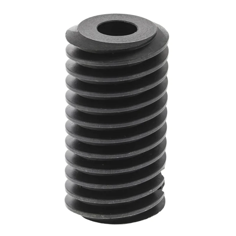 NEUTRAL Bronze Steel 0.8 Module Worm Gear 30mm Long 14mm Pitch Diameter 20° Pressure Angle 521-6812