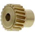 NEUTRAL Bronze 0.8 Module Worm Wheel Gear 20 Tooth 12 mm Hub Diameter 16.11 mm Pitch Diameter 18 mm Face 521-6828