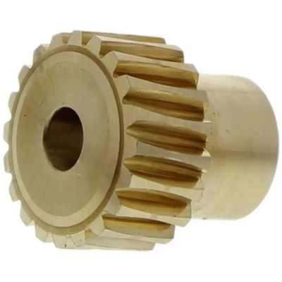 NEUTRAL Bronze 0.8 Module Worm Wheel Gear 20 Tooth 12 mm Hub Diameter 16.11 mm Pitch Diameter 18 mm Face 521-6828
