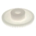 RS PRO Polyoxymethylene 60 Teeth Spur Gear 0.5 Module 6mm Bore 30mm Pitch Diameter 14mm Hub Diameter 521-7174
