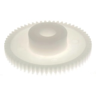 RS PRO Polyoxymethylene 60 Teeth Spur Gear 0.5 Module 6mm Bore 30mm Pitch Diameter 14mm Hub Diameter 521-7174