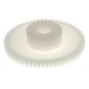 RS PRO Polyoxymethylene 60 Teeth Spur Gear 0.5 Module 6mm Bore 30mm Pitch Diameter 14mm Hub Diameter 521-7174