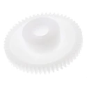 RS PRO Polyoxymethylene 56 Teeth Spur Gear 0.5 Module, 6mm Bore, 28 mm Pitch Diameter, 14 mm Hub Diameter 521-7168