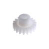 RS PRO Polyoxymethylene 18 Teeth Spur Gear, 0.8 Module, 4mm Bore, 14.4mm Pitch Diameter, 8mm Hub Diameter 521-7269