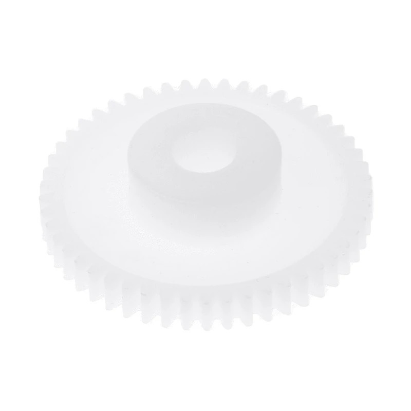 RS PRO Polyoxymethylene 50 Teeth Spur Gear, 0.5 Module, 5mm Bore, 25mm Pitch Diameter, 12mm Hub Diameter 521-7146
