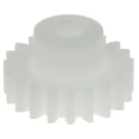 RS PRO Polyoxymethylene 20 Teeth Spur Gear 1 Module 5mm Bore 20mm Pitch Diameter 11.7mm Hub Diameter 6mm Face Width 521-7506