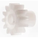 RS PRO Polyoxymethylene 12 Teeth Spur Gear, 0.8 Module, 3mm Bore, 9.6 mm Pitch Diameter, 6 mm Hub Diameter 521-7231