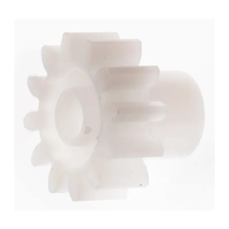 RS PRO Polyoxymethylene 12 Teeth Spur Gear, 0.8 Module, 3mm Bore, 9.6 mm Pitch Diameter, 6 mm Hub Diameter 521-7231
