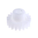 RS PRO Polyoxymethylene 18 Teeth Spur Gear 1 Module 5mm Bore 18 mm Pitch Diameter 10 mm Hub Diameter 521-7499